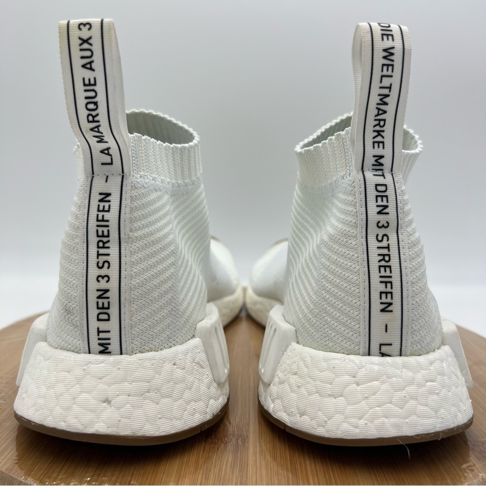 Adidas NMD City Sock Gum Pack White Rare Primeknit GUC Size 10 - Picture 5 of 15